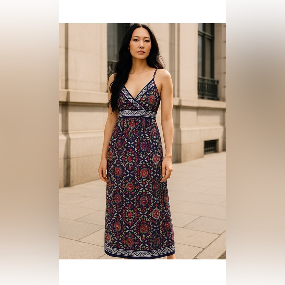 Floral Patterned Maxi Dress